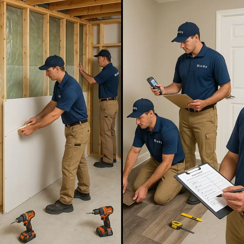 Repairs and Reconstruction process in Lock Haven, PA